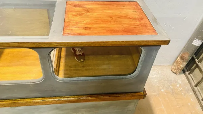 Pamono Vintage Display Counter, 1940s Sale