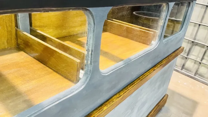 Pamono Vintage Display Counter, 1940s Sale