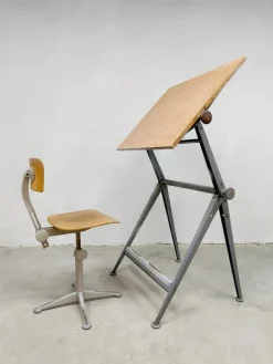 Pamono Vintage Drawing Table by Friso Kramer for Ahrend De Cirkel, 1950s Best