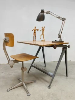 Pamono Vintage Drawing Table by Friso Kramer for Ahrend De Cirkel, 1950s Best