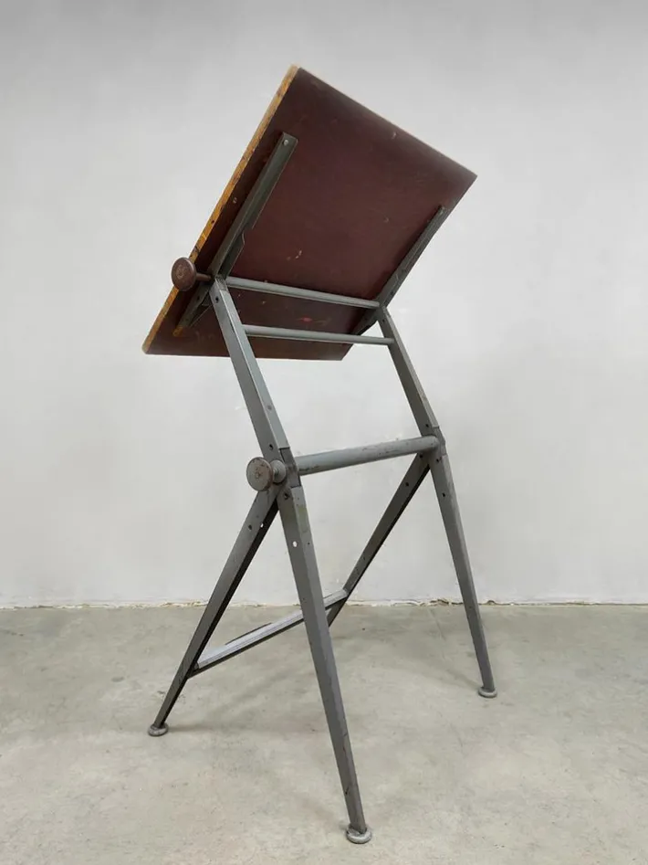 Pamono Vintage Drawing Table by Friso Kramer for Ahrend De Cirkel, 1950s Best
