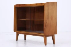 Pamono Vintage Dresser with Glass Doors, 1970s Best