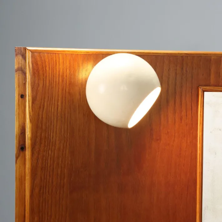 Pamono Vintage Dressing Table in Oak Veneer and Glass, 1960s