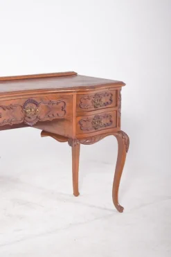Pamono Vintage Dressing Table in Carved Wood, 1920s New