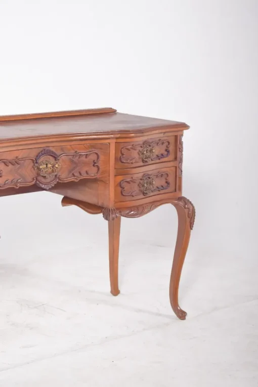 Pamono Vintage Dressing Table in Carved Wood, 1920s New