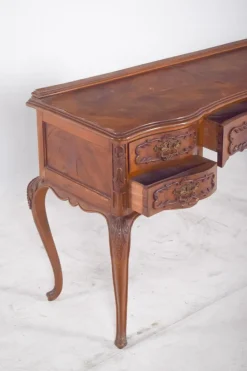 Pamono Vintage Dressing Table in Carved Wood, 1920s New