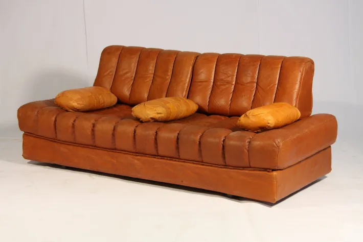 Pamono Vintage DS 85 Brown Leather Daybed from de Sede, 1960s Hot