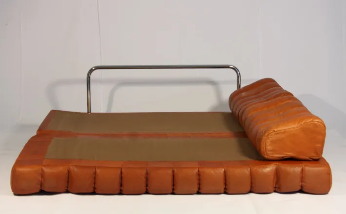 Pamono Vintage DS 85 Brown Leather Daybed from de Sede, 1960s Hot