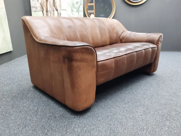 Pamono Vintage DS 44 Sofa in Leather from de Sede, 1970s Outlet