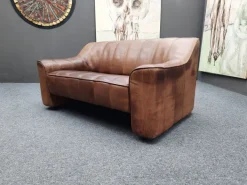 Pamono Vintage DS 44 Sofa in Leather from de Sede, 1970s Outlet