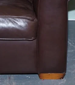 Pamono Vintage Duresta Sofa in Brown Leather