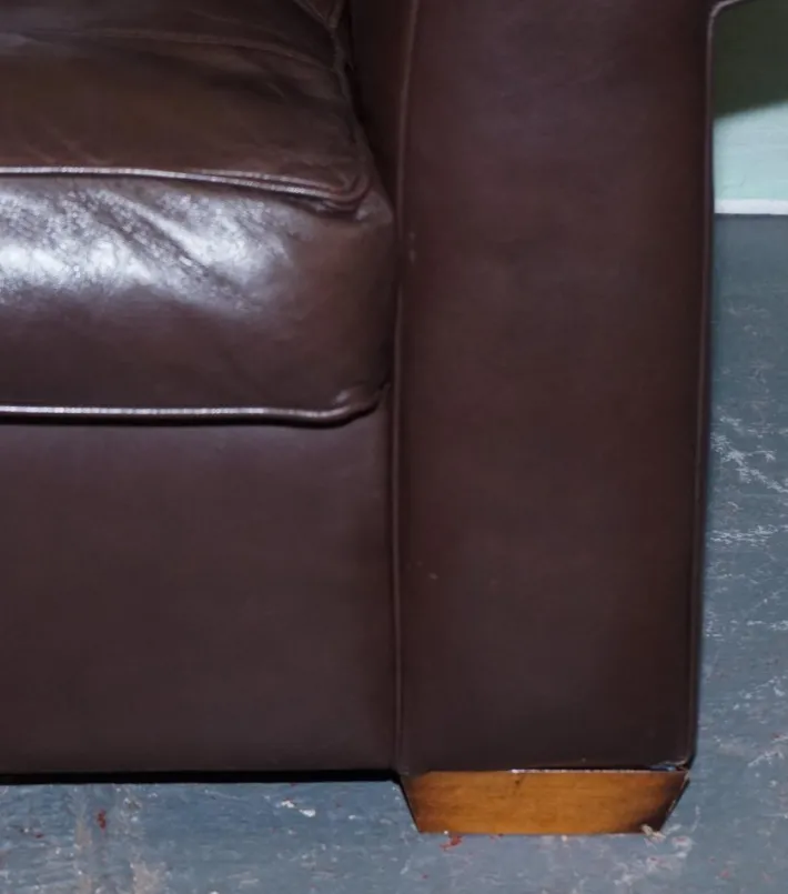 Pamono Vintage Duresta Sofa in Brown Leather