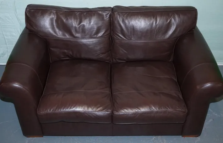 Pamono Vintage Duresta Sofa in Brown Leather