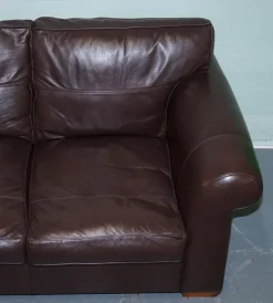 Pamono Vintage Duresta Sofa in Brown Leather