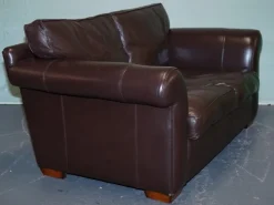 Pamono Vintage Duresta Sofa in Brown Leather