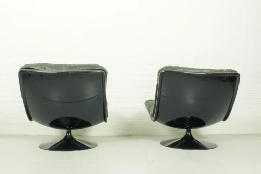 Pamono Vintage Dutch F978 Swivel Chairs by Geoffrey Harcourt for Artifort, 1970s, Set of 2 Outlet