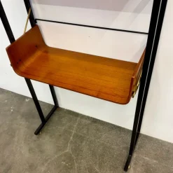 Pamono Vintage Earth/Sky Bent Wood Bookcase, 1950s Best