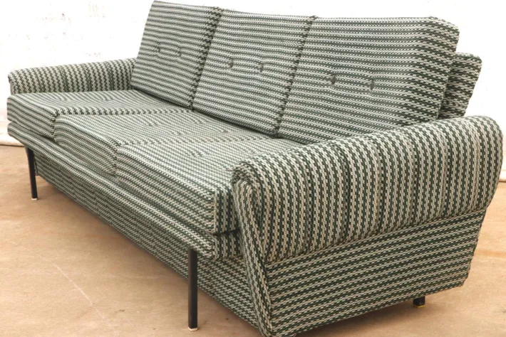 Pamono Vintage Eastern Bloc Living Room Set, Former Czechoslovakia, 1980s, Set of 3 New