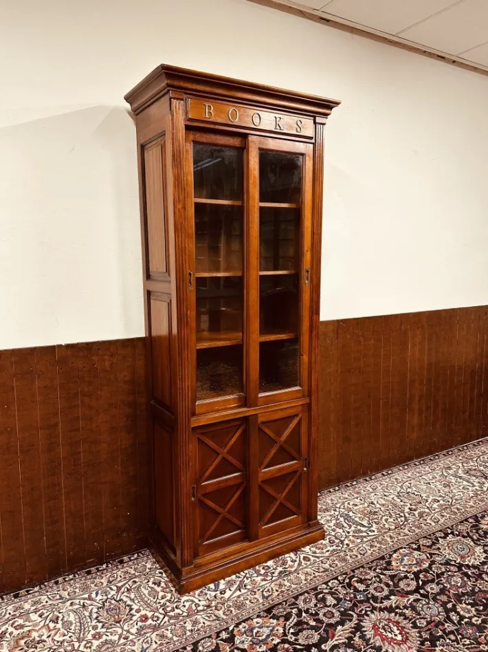 Pamono Vintage English Display Bookcase Clearance