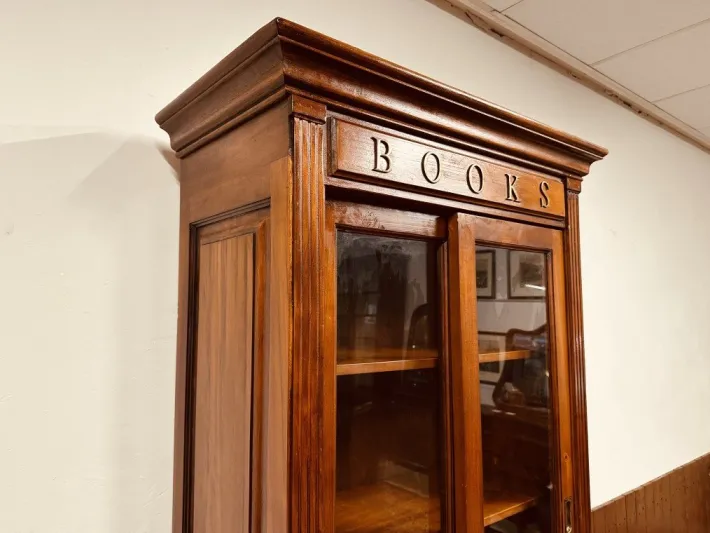 Pamono Vintage English Display Bookcase Clearance