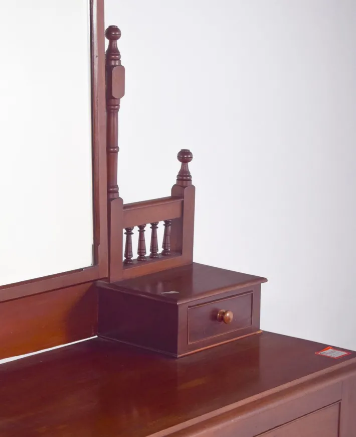 Pamono Vintage English Dressing Table with Drawers, 1920s Hot