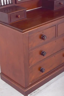 Pamono Vintage English Dressing Table with Drawers, 1920s Hot