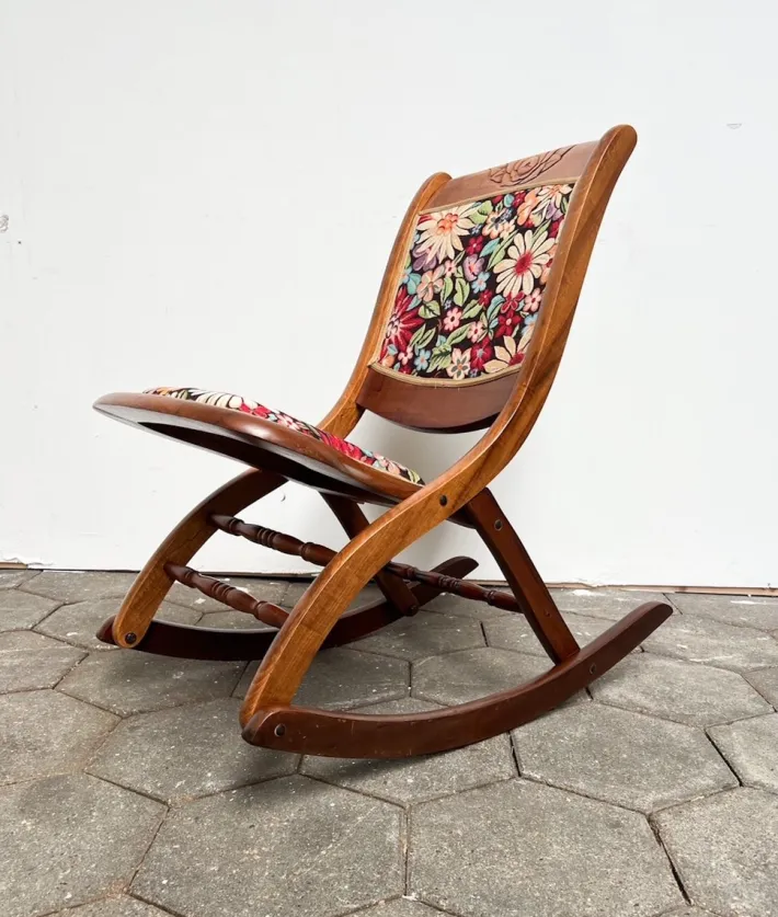 Pamono Vintage English Rocking Chair, 1960s New
