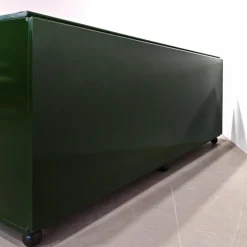 Pamono Vintage English Space Age Green Lacquered Sideboard, 1970s Outlet