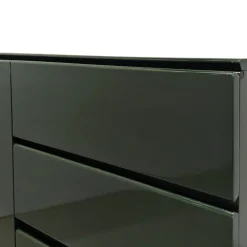 Pamono Vintage English Space Age Green Lacquered Sideboard, 1970s Outlet