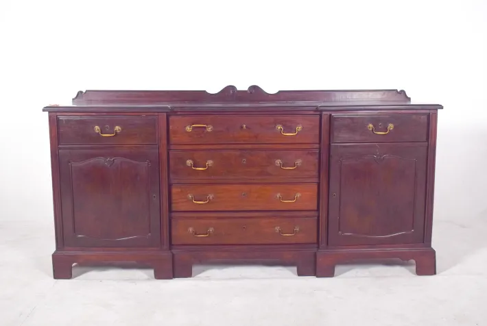Pamono Vintage English Vanity Unit with Small Mahogany Top, 1920s Hot