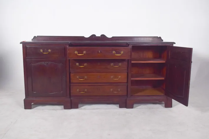 Pamono Vintage English Vanity Unit with Small Mahogany Top, 1920s Hot