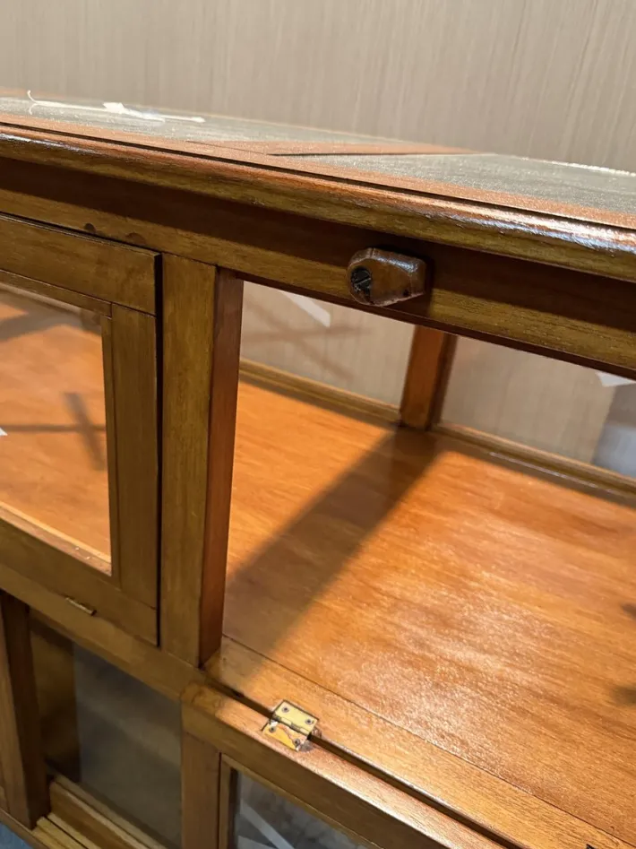 Pamono Vintage Exhibitor Counter in Teak Discount