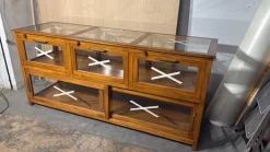 Pamono Vintage Exhibitor Counter in Teak Discount