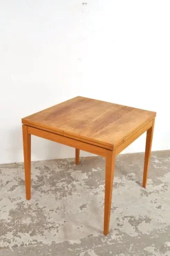 Pamono Vintage Extendable Dining Table in Ash Wood, 1960s Online