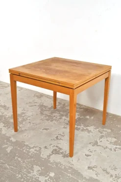 Pamono Vintage Extendable Dining Table in Ash Wood, 1960s Online