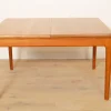 Pamono Vintage Extendable Dining Table in Teak from Glostrup Moblerfabrik Sale