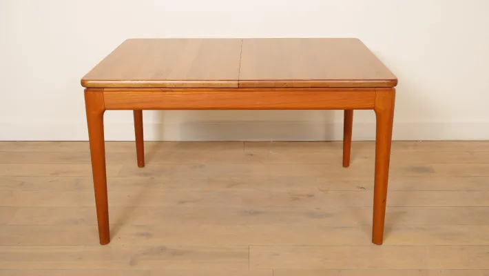 Pamono Vintage Extendable Dining Table in Teak from Glostrup Moblerfabrik Sale