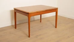 Pamono Vintage Extendable Dining Table in Teak from Glostrup Moblerfabrik Sale