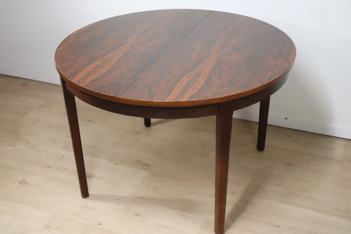 Pamono Vintage Extendable Rosewood Dining Table, 1960s