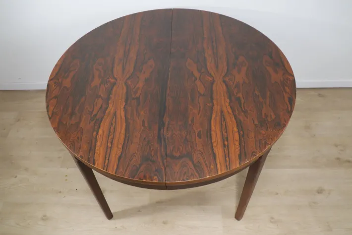 Pamono Vintage Extendable Rosewood Dining Table, 1960s
