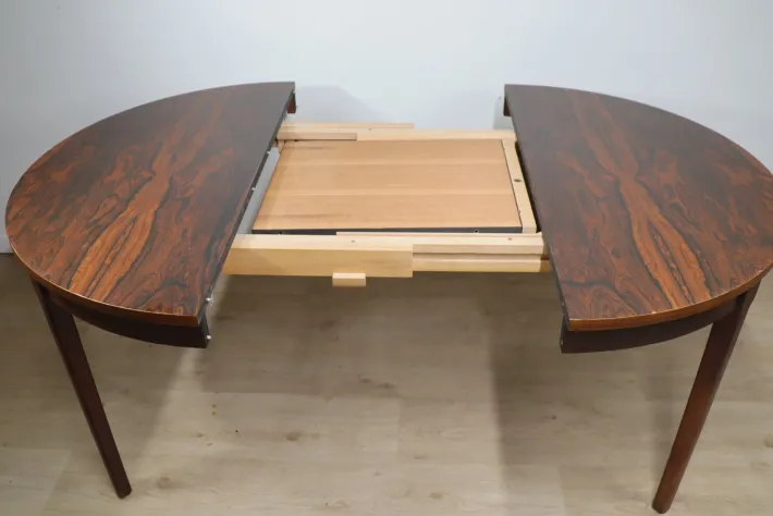 Pamono Vintage Extendable Rosewood Dining Table, 1960s