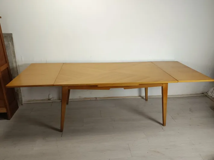 Pamono Vintage Extendable Table, 1950s New