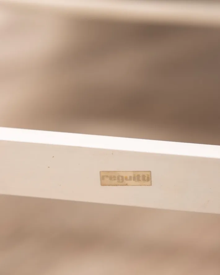 Pamono Vintage Fabric Deck Chairs and Trolley by Clara Agnelli Per Reguitti for Fratelli Reguitti, 1970s, Set of 4 Clearance