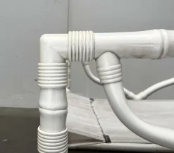 Pamono Vintage Faux Bamboo Lounge Chairs and Table from Kettal, Spain, 1980s, Set of 3 Best