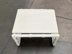 Pamono Vintage Faux Bamboo Lounge Chairs and Table from Kettal, Spain, 1980s, Set of 3 Best