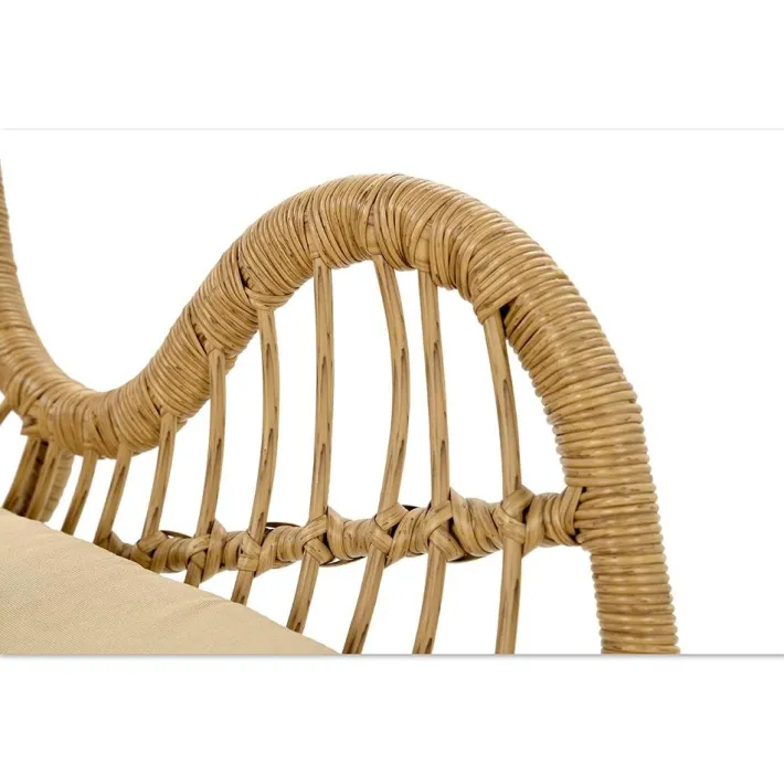 Pamono Vintage Faux Rattan Garden Bench Hot