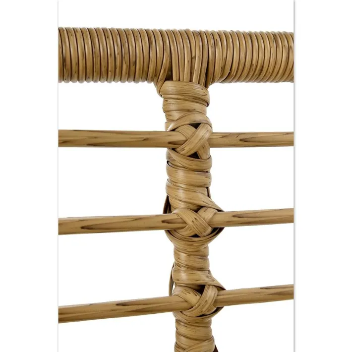 Pamono Vintage Faux Rattan Garden Bench Hot