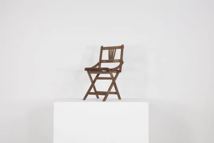Pamono Vintage Foldable Childrens Chair in Teak from Fratelli Reguitdi, 1960s Hot