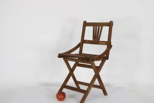 Pamono Vintage Foldable Childrens Chair in Teak from Fratelli Reguitdi, 1960s Hot