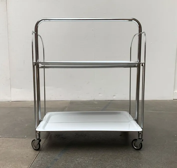Pamono Vintage Foldable Service Cart by Raquer, 1970s Sale